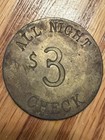 Steve   s Saloon Trade Token  Yuma  Arizona  Brass     good For Screw Stogie Whisky   