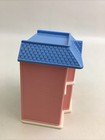 Little Tikes Place Vintage Miniatures Dollhouse Mini Pink Mansion Replica Rare