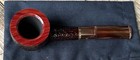 Savinelli Roma Lucite Rusticated Bent Pot  122 Ks  6mm Filter Pipe - New