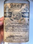 Antique Beef Wine   Iron Tonic Bottle Labeled Portland Oregon Drugstore C1900