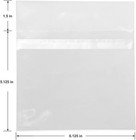 Cd Jewel Case Sleeves  6 1 8 X 5 Inches 6 125 X 5 125 Inches  Clear 