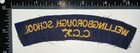 Wwii British Army Wellingborough School Combined Cadet Force Ccf Badge Patch