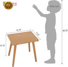 Mid Century Modern Side Table  Small End Table For Living Room