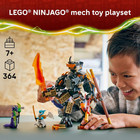 Ninjago Cole   s Mission Mech   Dragon Zane Building Toy For Boys  Girls   Kids  A
