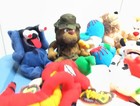 Meanies Series 2 - Plush Lot Of 14 With Burny The Bear