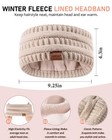 Womens Winter Beanie Hat Scarf Gloves Headband Set  Slouchy Beanie Ear Warmer