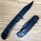 8 5  Tactical Wood Black Spring Assisted Open Blade Folding Pocket Collect Knife