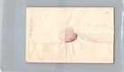 1853 Peru Stampless Letter Mail Locally Used Cover To Lima