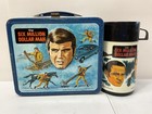Vintage Six Million Dollar Man Lunchbox And Thermos