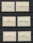 Italy Occ Montenegro - 6 Used Stamps - 1943 