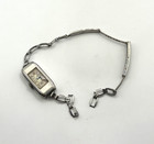 Vintage Milos Ladies Watch-silvertone-17j Swiss-stainless-savoy Watch-parts Only
