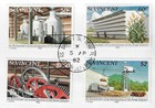 St  Vincent Sugar Industry Issue Fdc W  Cachet Etc  Scott 639-642  1982   10k728