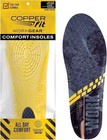 Copper Fit Work Gear Comfort Insoles Men s  8   13 