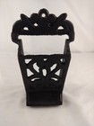 Vintage Wall Mounted Cast Iron Match Safe Box Holder