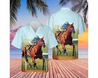 Kentucky Derby Horse Racing 3d Print Hawaiian Shirt Men s Gift