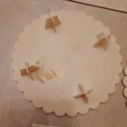 Vintage Wilton Petite Cake Stand Plates  - Grecian Cake Pillars