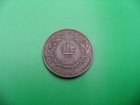 Very Nice 1876 H Newfoundland One Cent  Rims  Lettering  Portrait  Colour Etc  