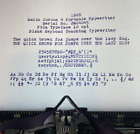 Very Nice 1928 Smith Corona 4 Teaching Typewriter Excellent Condition 