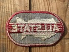Vintage Allstate Sears Roebuck 4 1 4   x2 3 4    Oil Gas Station Attendant Patch Nos