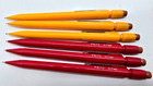 Vtg Lot Of 16 Colored Scripto P650   P670 0 5   0 7mm Mechanical Pencils Japan