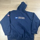 United States Postal Service Usps Full Zip Jacket Hoodie Adult Xl Hanes Costume