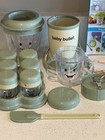 Magic Bullet Baby Bullet Baby Food Maker Kitchen Blender Set Bundle With Manuals