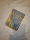Norwex Diamond Textured Kitchen Cloth - Graphite   Yellow - New
