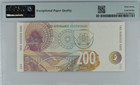 1999 South Africa 200 Rand P127b Banknote Currency Unc Pmg 67