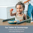 Chicco Fastlock Hook-on High Chair  Portable High Chair For Babies moss green