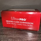 200 Ultra Pro Semi Rigid Graded Card Holder New Sleeves Psa Bgs Submission 43000