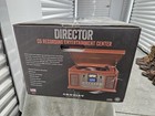 Crosley Director Cr2405c-pa Turntable  cd Recorder  cassette  am-fm