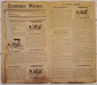 Early 1900s Postal Card To Wagon Maker Surrey News Westmoreland Co Pa Wagon Ad
