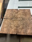 Walnut Burl Raw Wood Veneer 2 Sheets 25   X 23    916r
