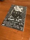 Sun Ra   The Arkestra Original Flyer concert Poster 1991 Michigan Msu Rare Jazz