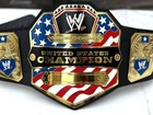 2014 United State Heavyweight Wrestling Championship Title Belt Genuine Leather