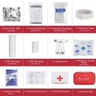 134pcs First Aid Kit Bag Multi Purpose Emergency Survival Travel Kit Pack