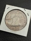 90  Solve1962-d Franklin Half Dollar 50c Denver Business Strike 90  Silver  0 9 