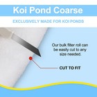 Aquarium Fish Tank Bio Filter Media Pad Cut To Fit Diy Canister Filter 19 x4 3 