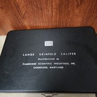 Vtg 80s Lange Skinfold Caliper Cambridge Scientific Ind usa origin  Booklet case