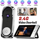 Smart Wireless Video Doorbell Door Chime Bell Intercom Security Camera Monitor