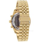 Michael Kors Lexington Mens Dress Watch  Chronograph Dial  Gold Stainless Steel
