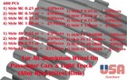 400 Pcs Assortment Clip-on Wheel Weight Balance P Aw Mc Fn Style  25  50  75 1oz