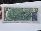 1976 Us  2 Bill Stamped 4 13 76 First Day Of Issue Two Dollar Appleton   Wi 8