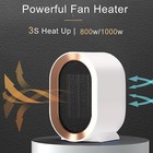 Space Heater For Room Indoor Use Fast Ptc Ceramic Instant Heating Fan Us Plug