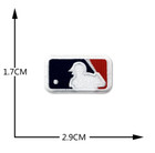  2  Major League Baseball Logo  - Mlb - Baseball -  Embroidered Iron On Patches