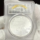 Proof 2017  1 Silver Eagle Pcgs Pr70dcam 225th Anniversary 1 Of 1000 Spotless 