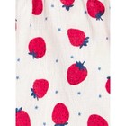 Carters Child Of Mine Strawberry Outfit Set Bloomer Shorts Summer Size 12m