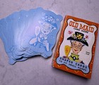 Vintage 1960s  old Maid  Shaped Kid s Card Game By Whitman  440