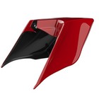 Redline Red Stretched Side Covers Extended Panels Fit For 2014  Harley Touring