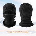 Balaclava Ski Full Face Mask Fleece Neck Warm Windproof For Winter Cold Weather